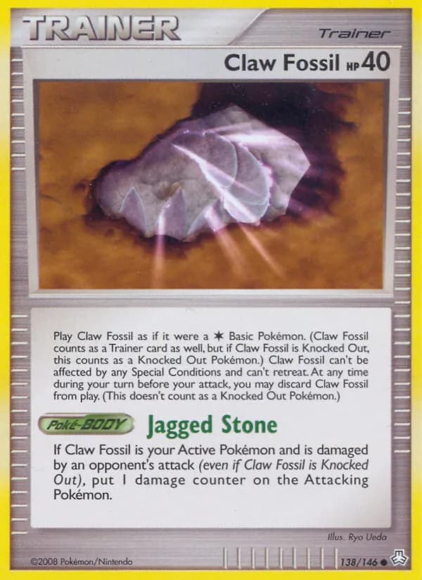 Claw Fossil – Legends Awakened 138