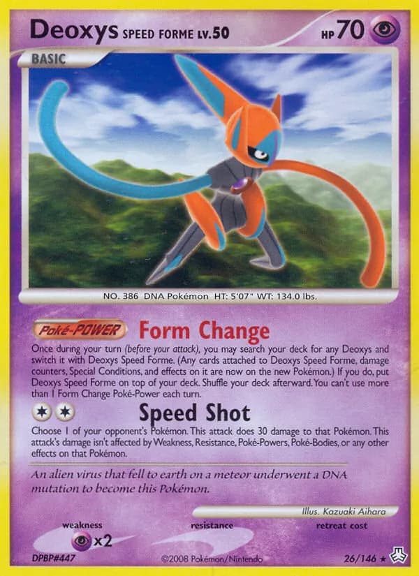 Deoxys Speed Forme – Legends Awakened 26