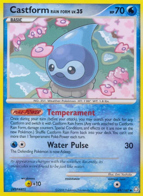 Castform Rain Form – Legends Awakened 49