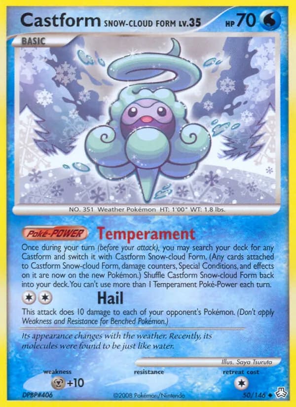 Castform Snow-cloud Form – Legends Awakened 50