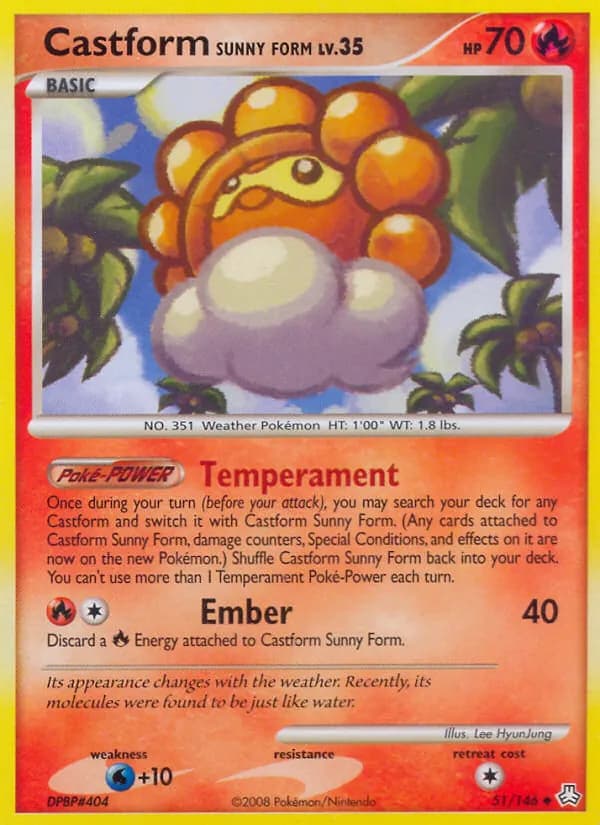 Castform Sunny Form – Legends Awakened 51