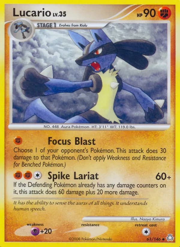 Lucario – Legends Awakened 61