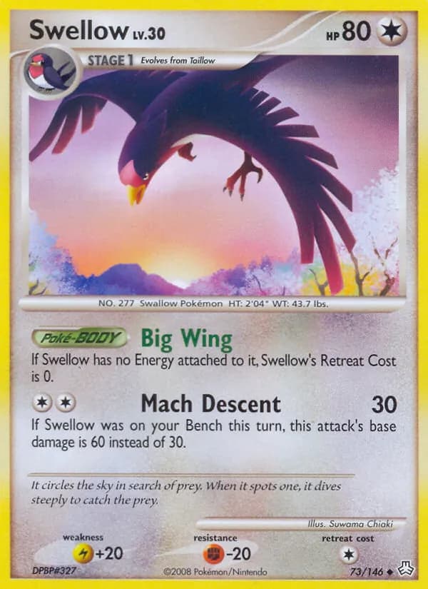 Swellow – Legends Awakened 73