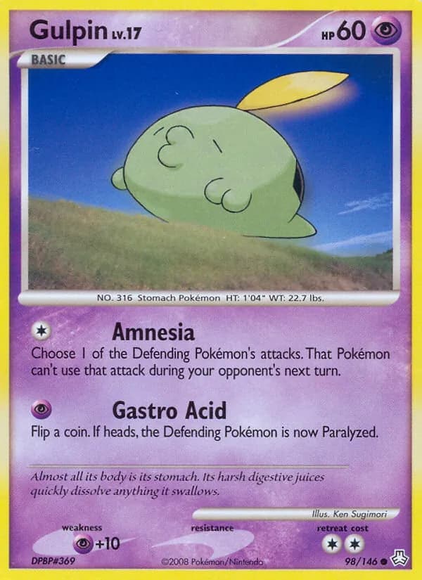 Gulpin – Legends Awakened 98
