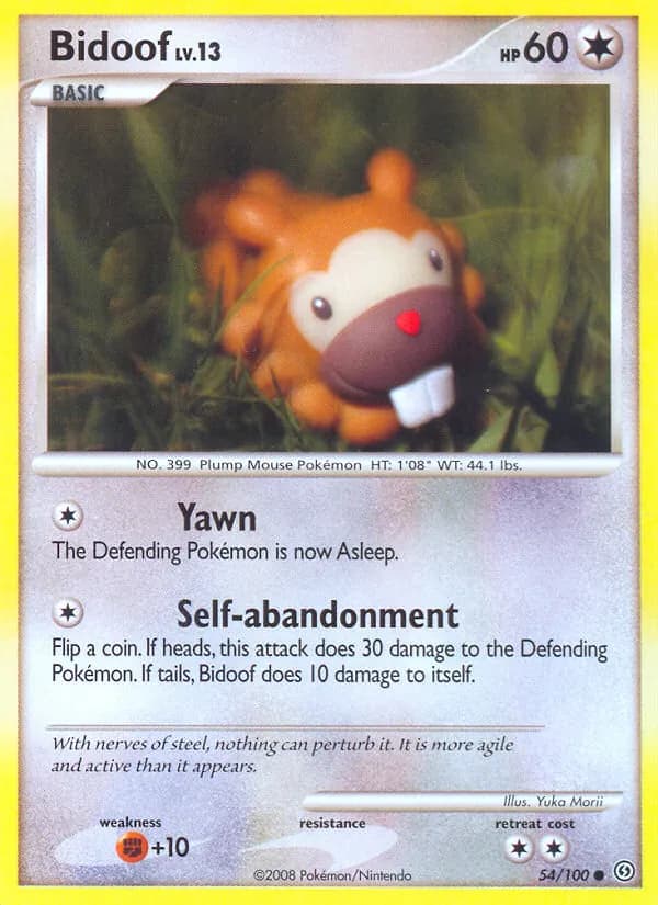 Bidoof – Stormfront 54