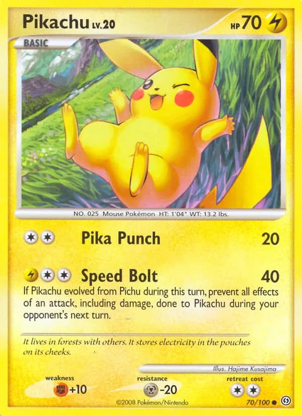 Pikachu – Stormfront 70