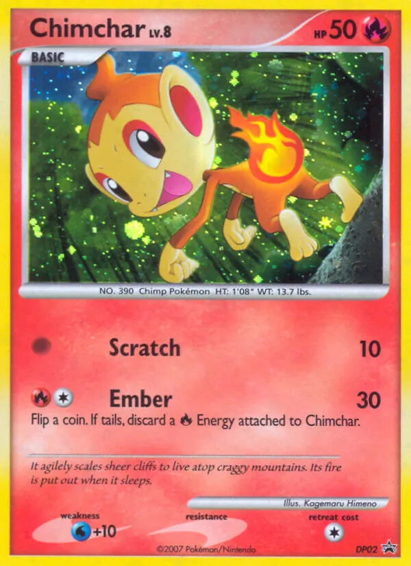 Chimchar – DP Black Star Promos DP02