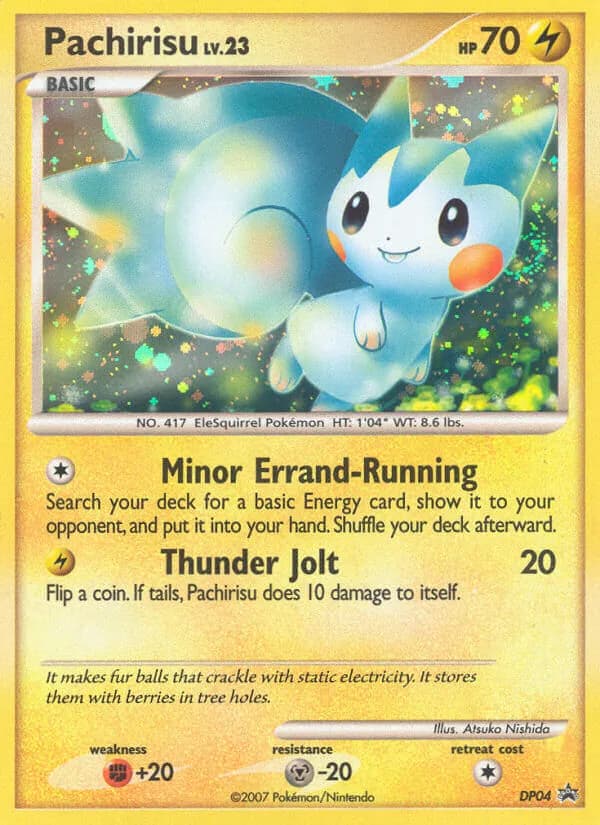 Pachirisu – DP Black Star Promos DP04