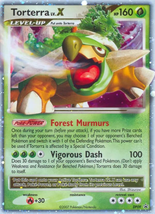 Torterra – DP Black Star Promos DP09