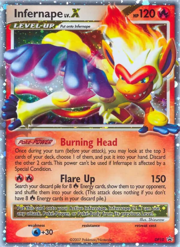 Infernape – DP Black Star Promos DP10