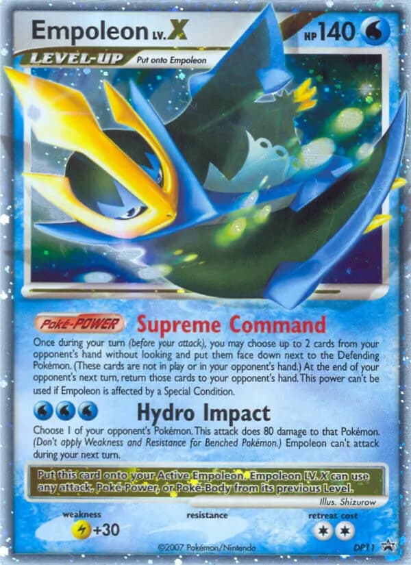 Empoleon – DP Black Star Promos DP11