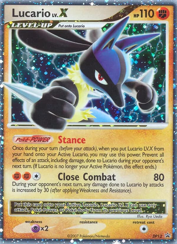 Lucario – DP Black Star Promos DP12