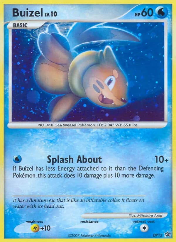 Buizel – DP Black Star Promos DP13