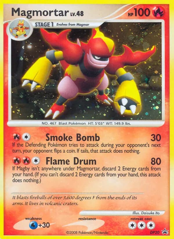 Magmortar – DP Black Star Promos DP20