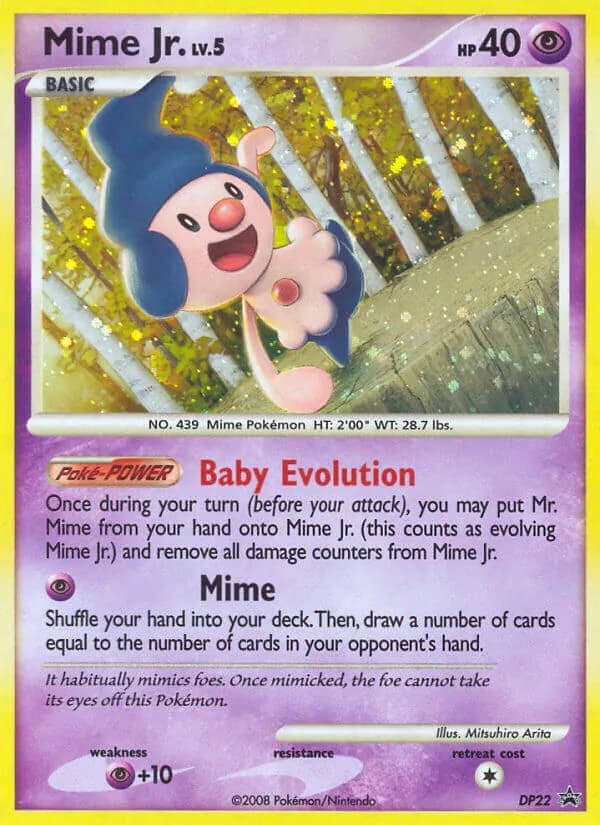 Mime Jr. – DP Black Star Promos DP22