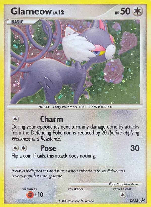 Glameow – DP Black Star Promos DP23