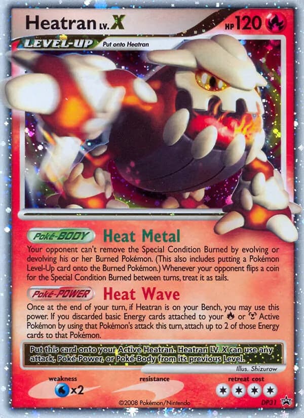 Heatran – DP Black Star Promos DP31