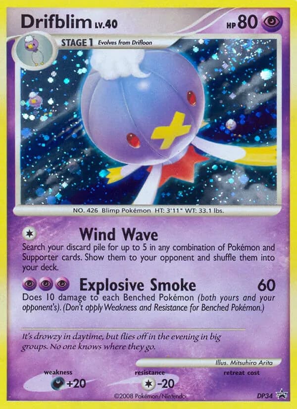 Drifblim – DP Black Star Promos DP34