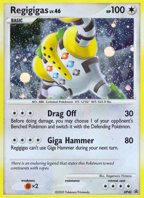 Regigigas – DP Black Star Promos DP40