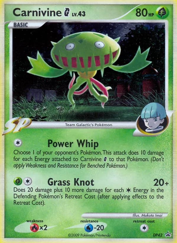 Carnivine G – DP Black Star Promos DP42