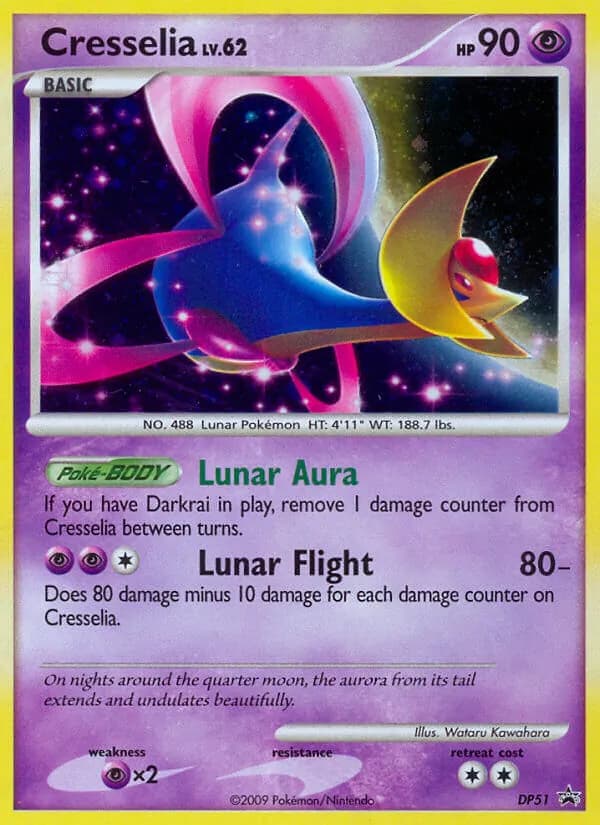 Cresselia – DP Black Star Promos DP51