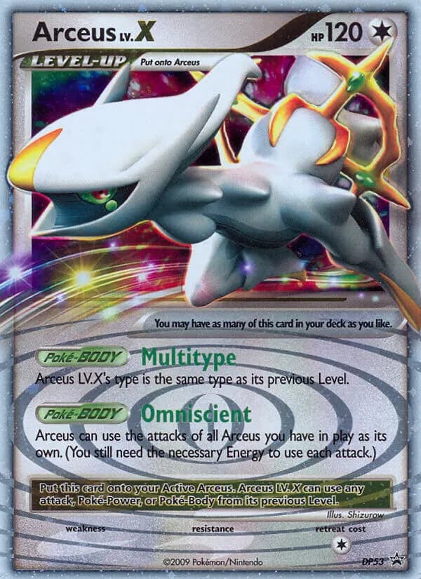 Arceus – DP Black Star Promos DP53