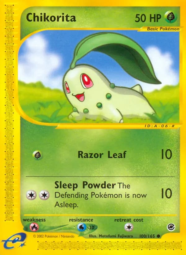 Chikorita – Expedition Base Set 100