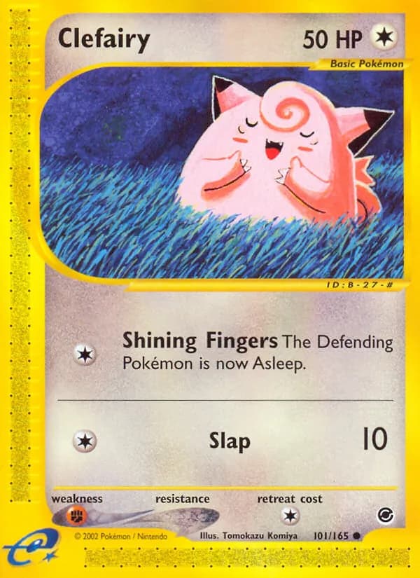 Clefairy – Expedition Base Set 101