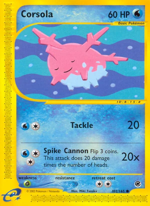 Corsola – Expedition Base Set 102