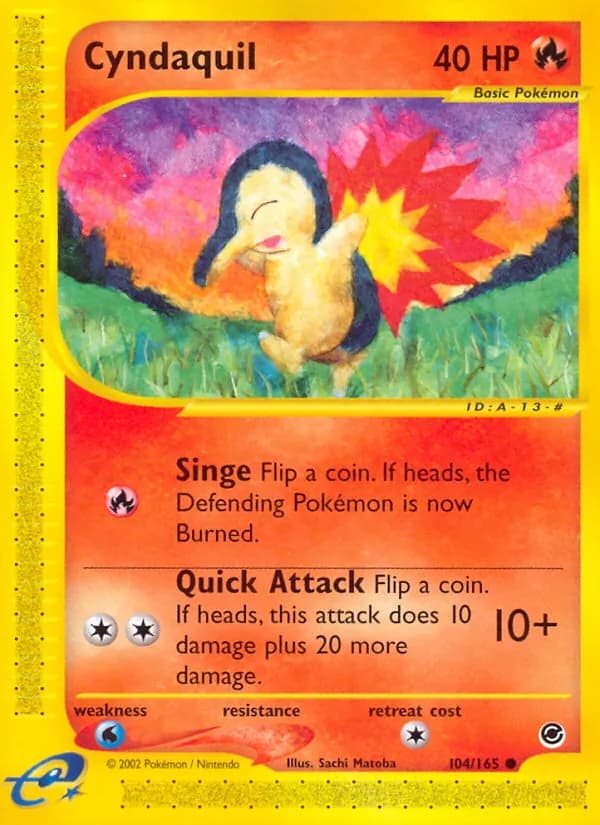 Cyndaquil – Expedition Base Set 104