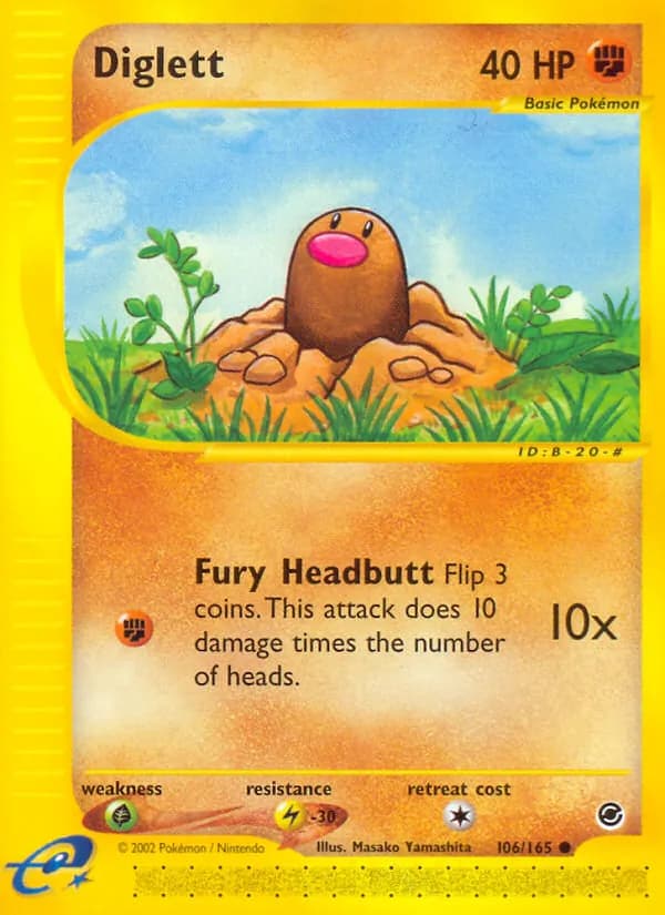 Diglett – Expedition Base Set 106
