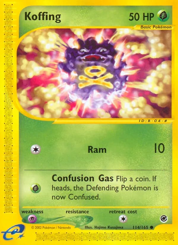 Koffing – Expedition Base Set 114