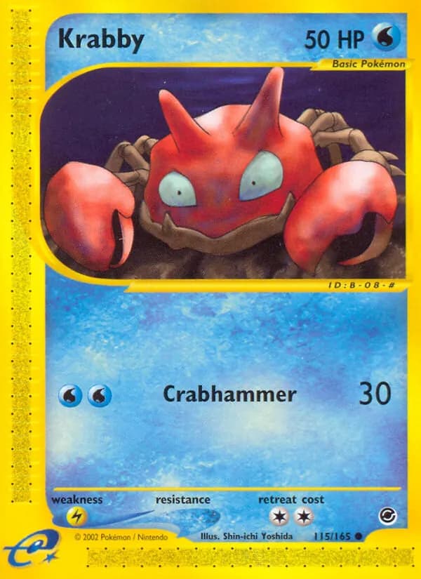 Krabby – Expedition Base Set 115