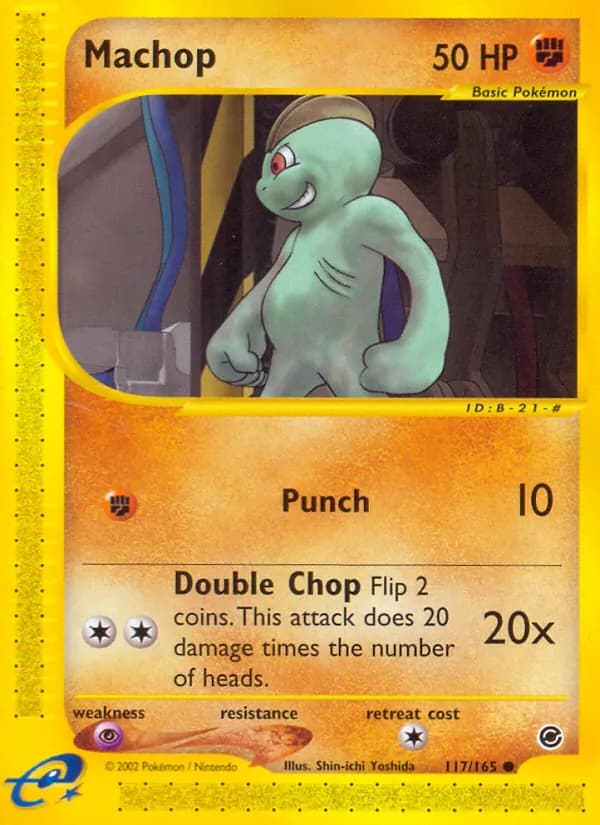 Machop – Expedition Base Set 117