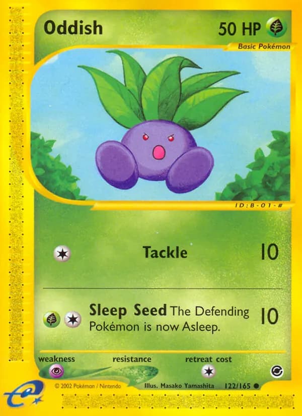Oddish – Expedition Base Set 122