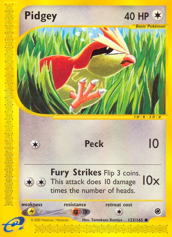 Pidgey – Expedition Base Set 123
