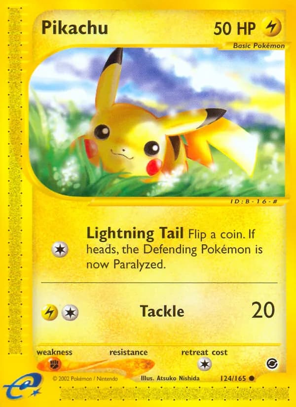 Pikachu – Expedition Base Set 124
