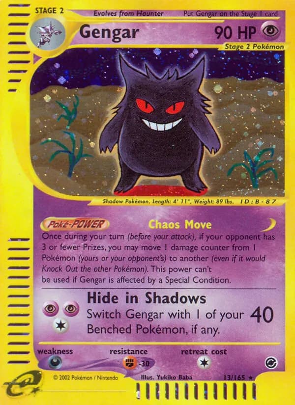 Gengar – Expedition Base Set 13