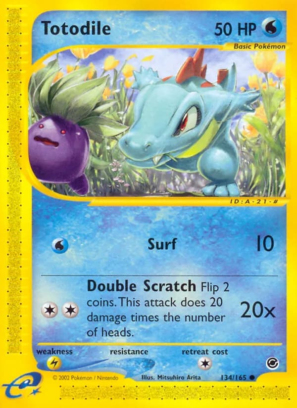 Totodile – Expedition Base Set 134