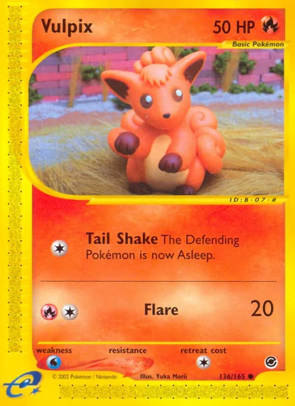 Vulpix – Expedition Base Set 136