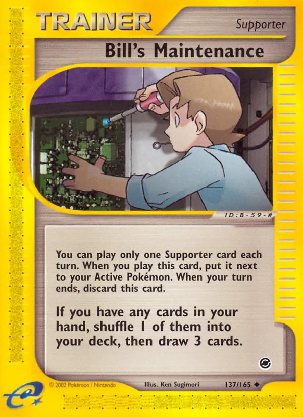 Bill's Maintenance – Expedition Base Set 137
