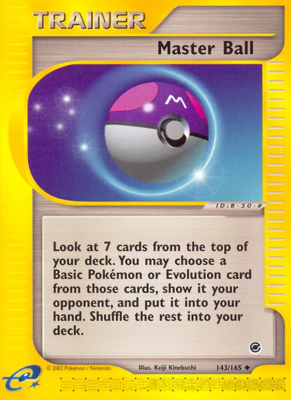 Master Ball – Expedition Base Set 143