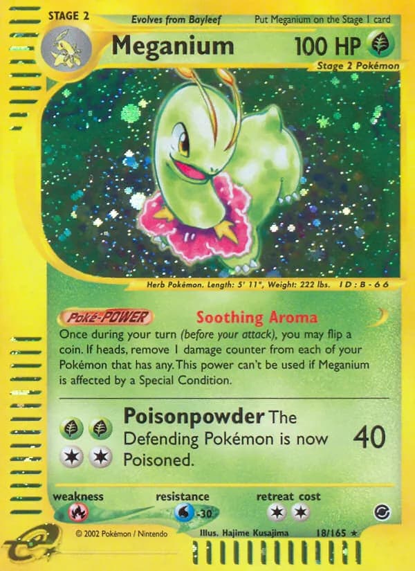 Meganium – Expedition Base Set 18