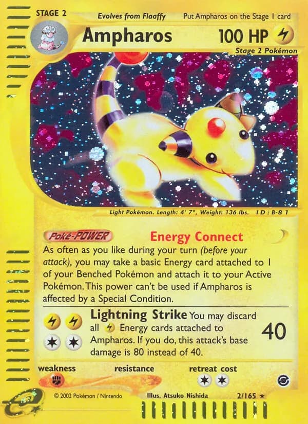 Ampharos – Expedition Base Set 2