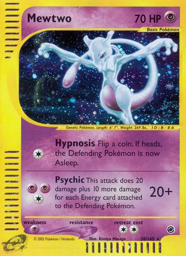 Mewtwo – Expedition Base Set 20