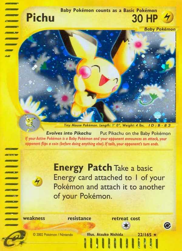 Pichu – Expedition Base Set 22