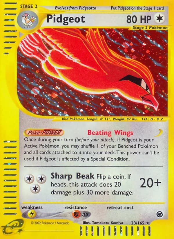Pidgeot – Expedition Base Set 23