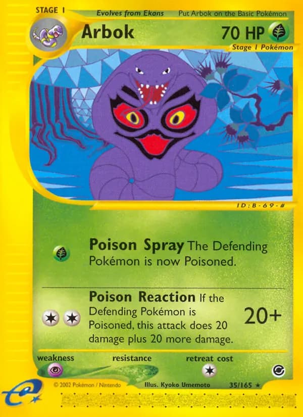 Arbok – Expedition Base Set 35