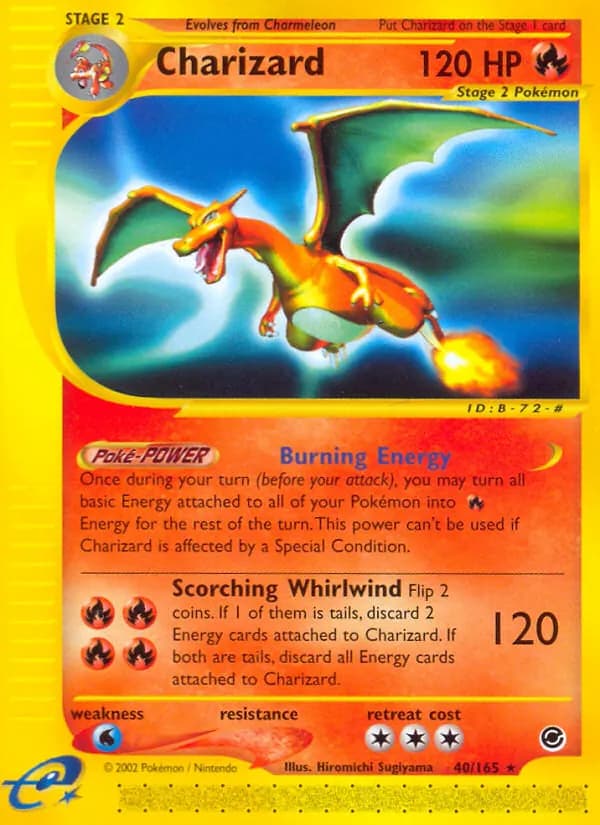 Charizard – Expedition Base Set 40
