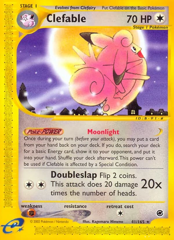 Clefable – Expedition Base Set 41